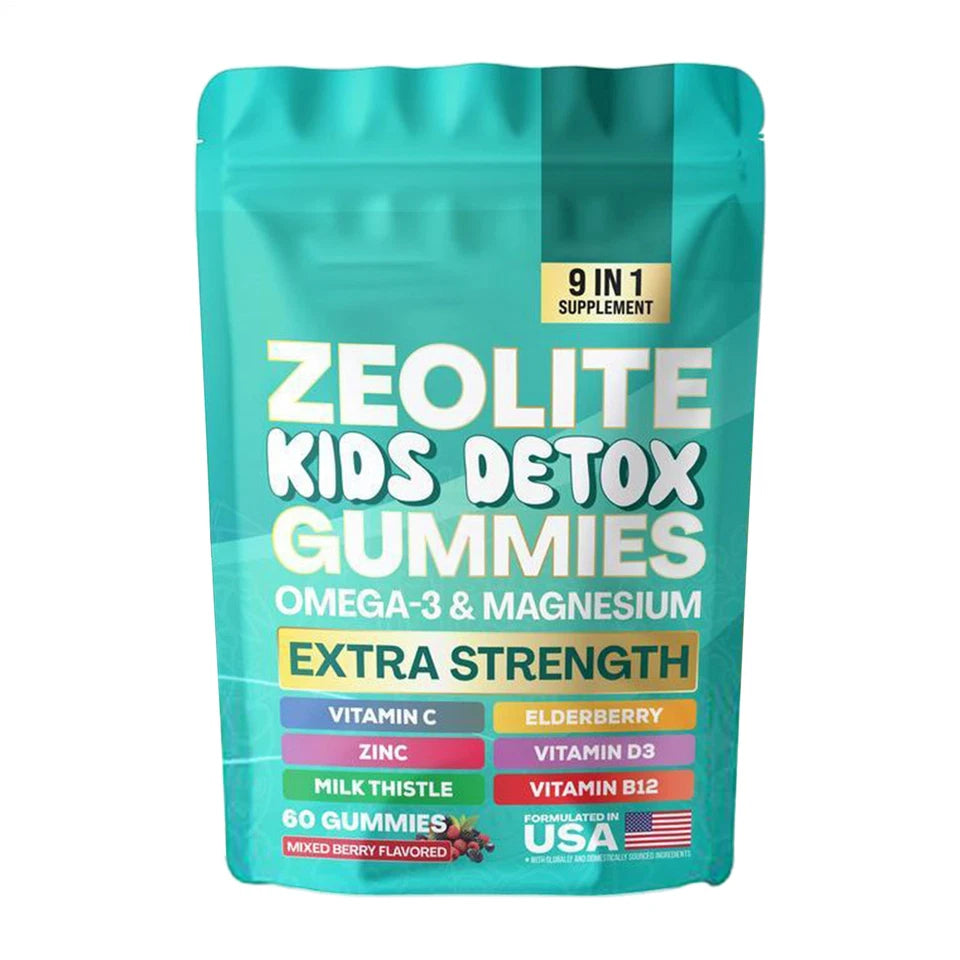 Zeolite Kids Detox Gummies Mixed Berry Flavor