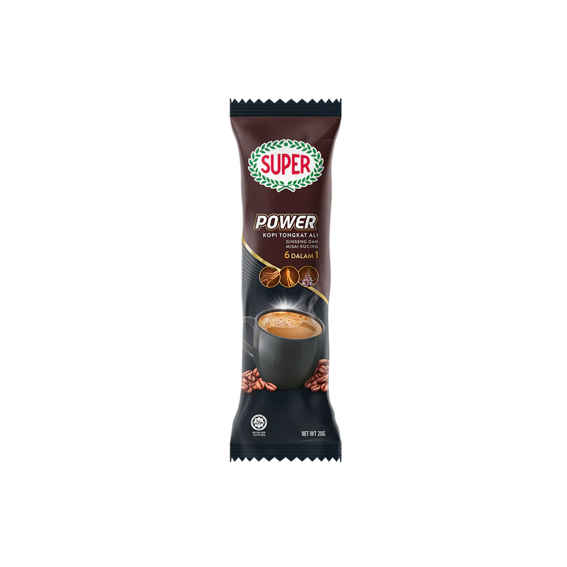POWER COFFEE WITH TONGKAT ALI, GINSENG, MISAI KUCING