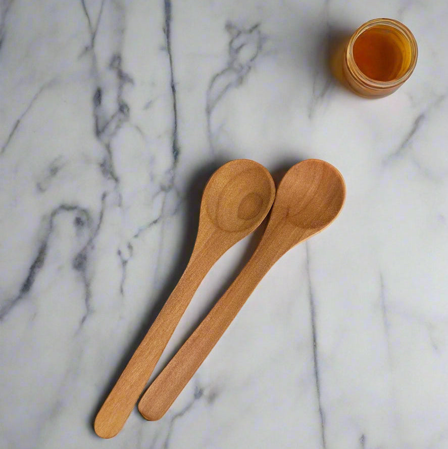 2 PACK WOODEN SPOON FOR HONEY