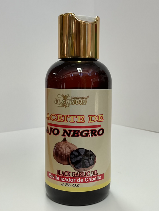 Aceite De Ajo Negra (Black Garlic Oil) 4oz