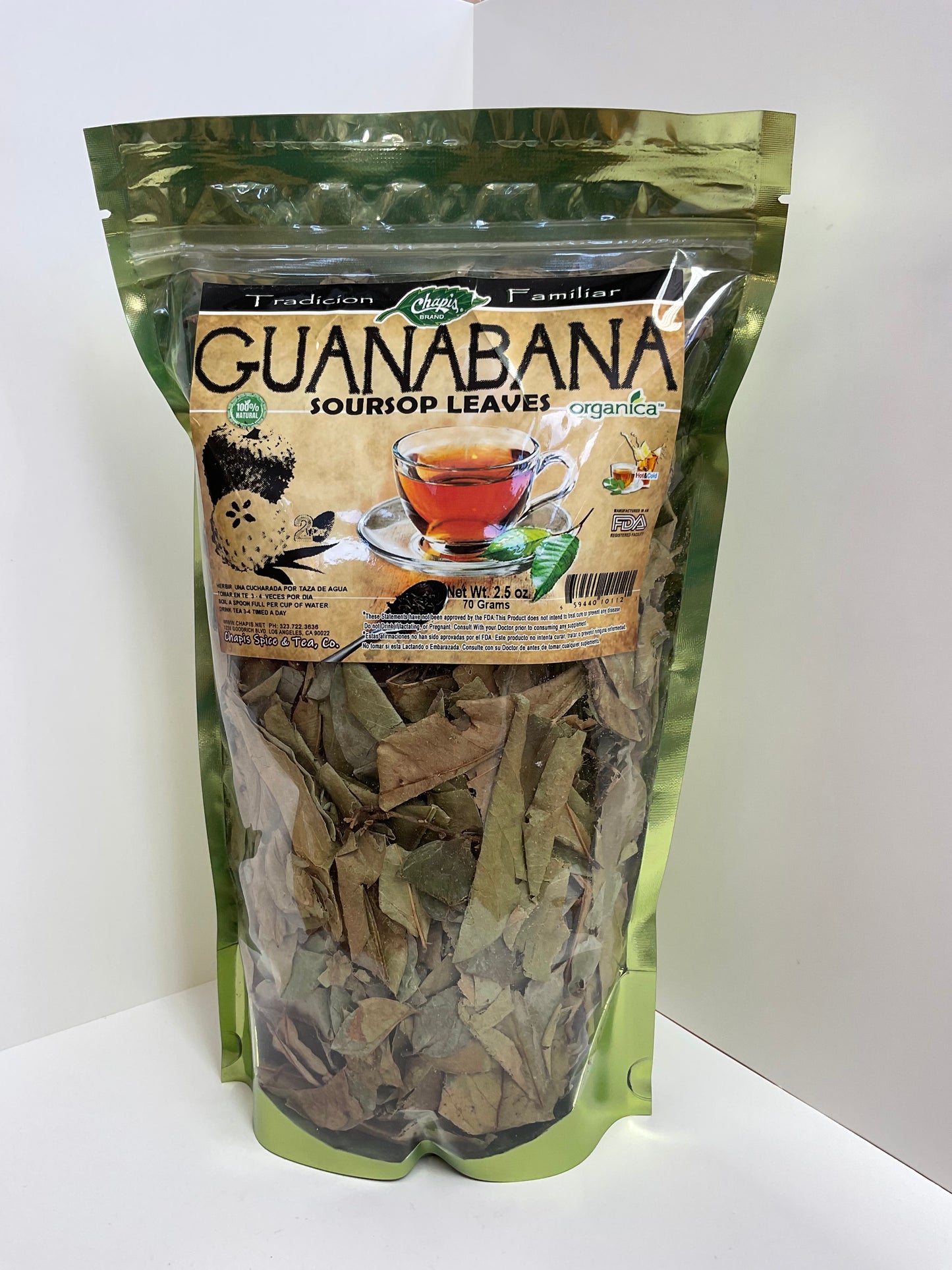 SOUR SOP LEAVES (GUANABANA)