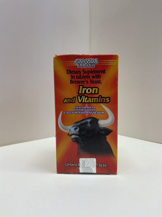 HIERRO Y VITAMINS TABLETS