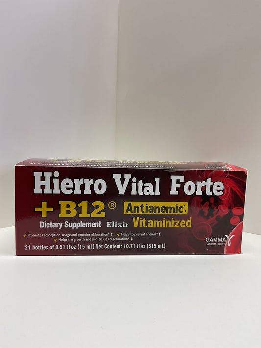 HIERRO VITAL FORTE VIALS