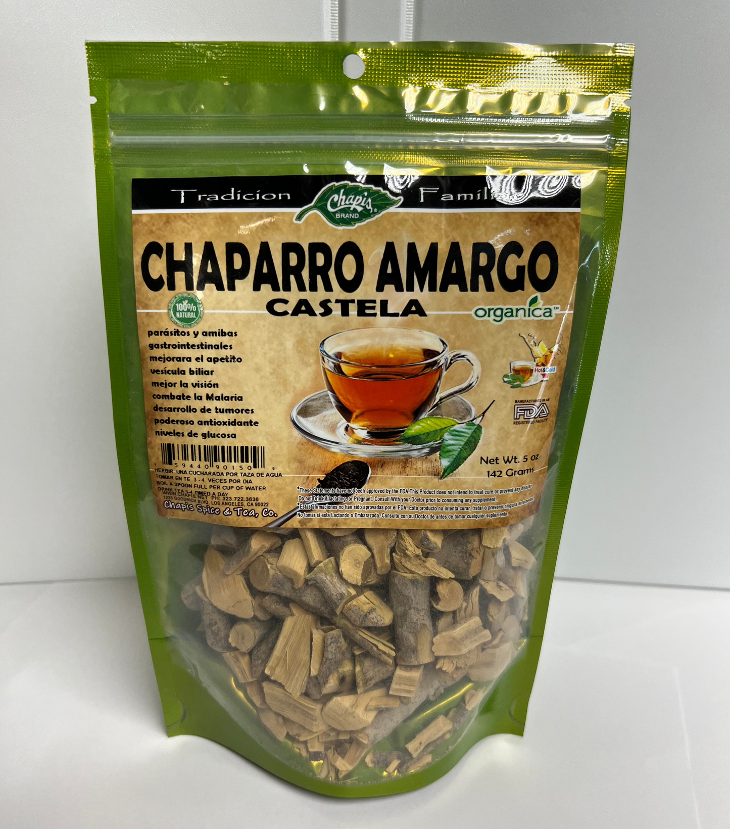 CHAPARRO AMARGO (CASTELA TEA LEAF)