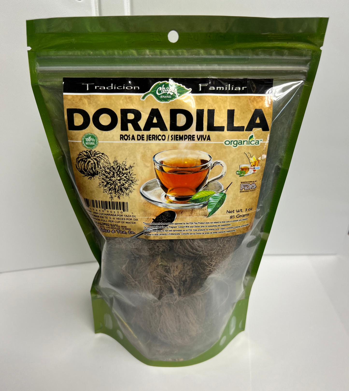 DORADILLA (ROSA DE JERICO TEA LEAF)