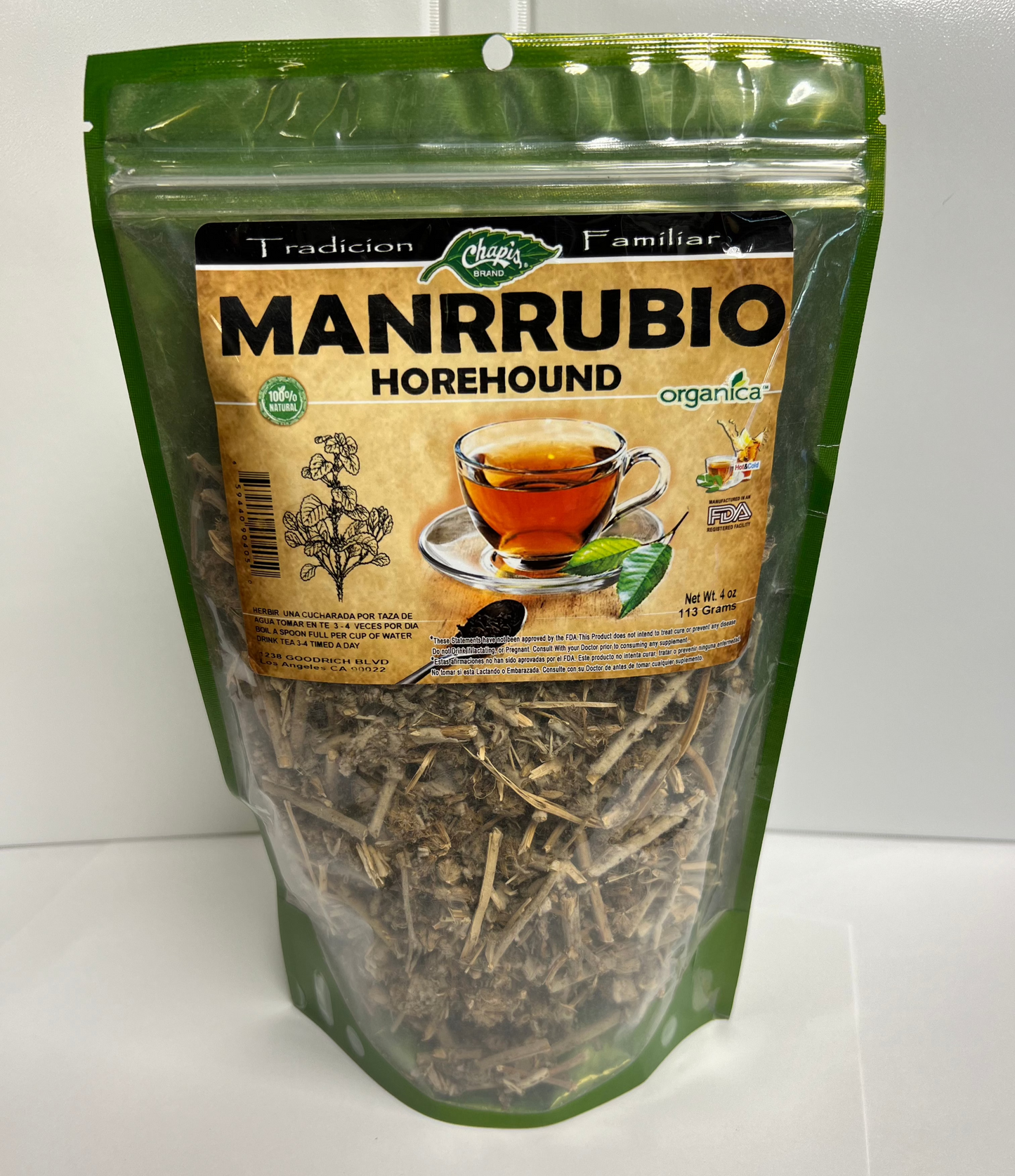 MANRUBIO (HOREHOUND TEA)