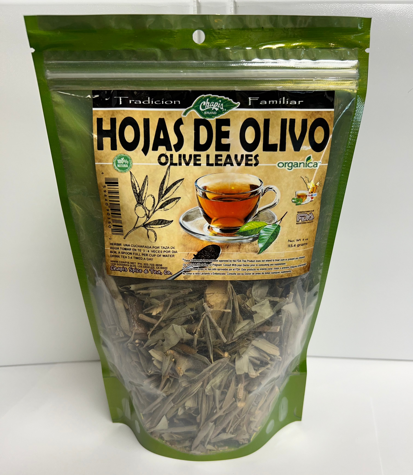 HOJAS DE OLIVO (OLIVE LEAVES)