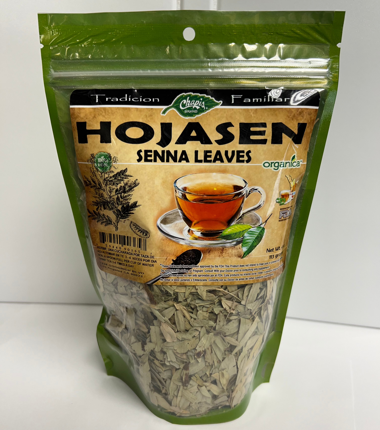 HOJASEN (SENNA LEAVES)