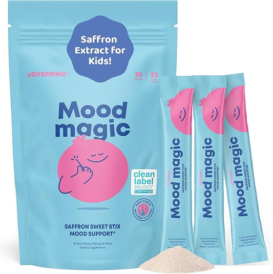JoySpring Mood Magic for Kids – Natural Mood Support  25 Servings