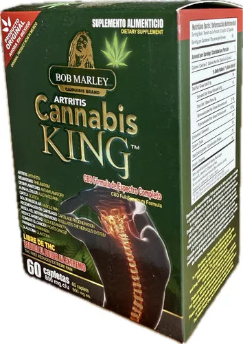 BOB MARLEY ARTRITIS CANNABIS KING CAPS