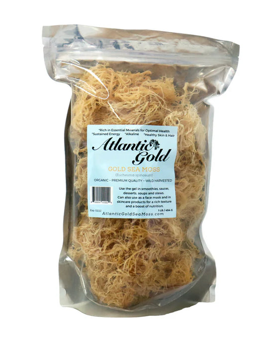 GOLD SEA MOSS- DRIED (EUCHEUMA SPINOSUM)