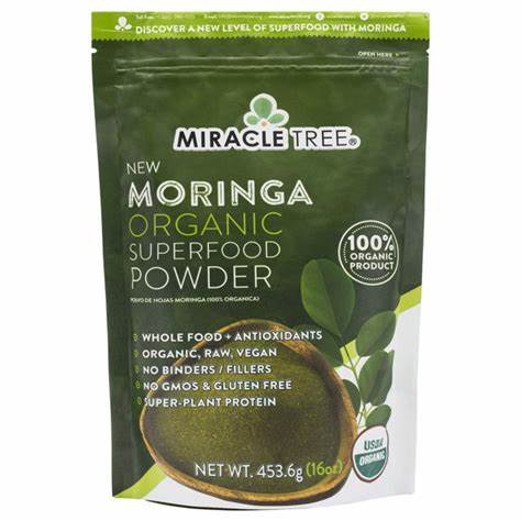 100% Organic Moringa Powder