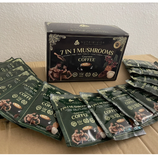 Coffee With 7 Mushrooms Super Healthy NUTRIMIVIDA