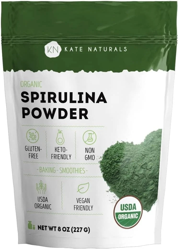 ORGANIC SPIRULINA POWDER - 8OZ